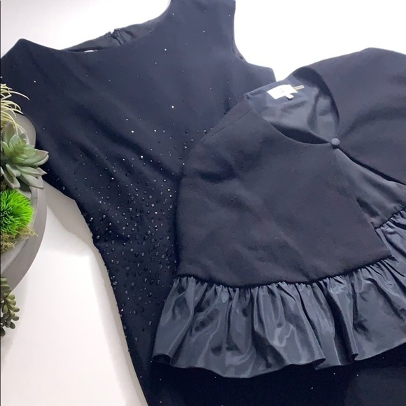 Neiman Marcus x Rickie Freeman Teri Jon Cape & Cocktail dress black women’s 6 - Picture 9 of 9